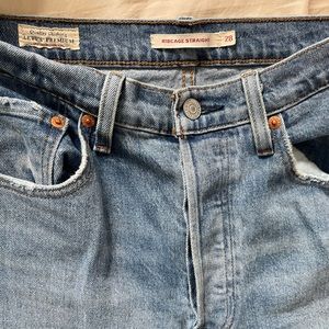 Size 28 Ribcage Straight Women’s Levi’s